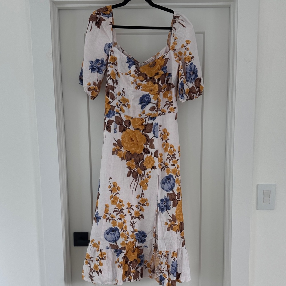 Reformation Belgium Linen Dress
